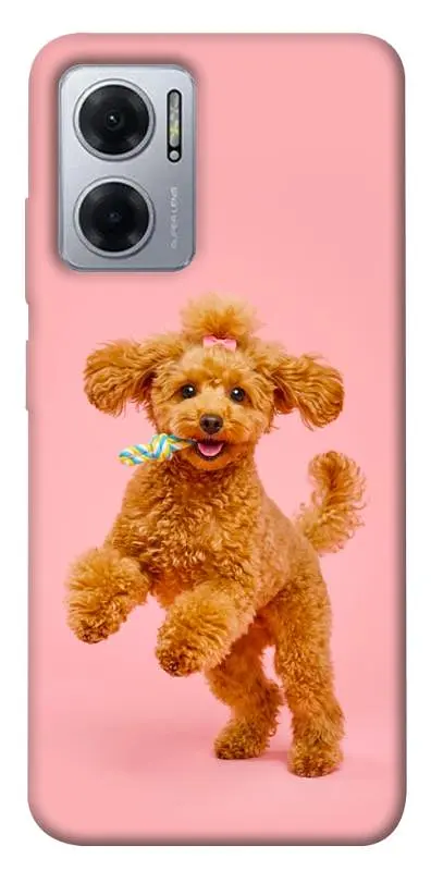 TPU чохол Demsky Happy poodle для Xiaomi Redmi Note 11E