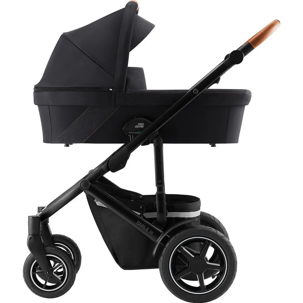 Люлька Britax-Romer Smile III Fossil Grey, чорна (2000036116) - фото 2