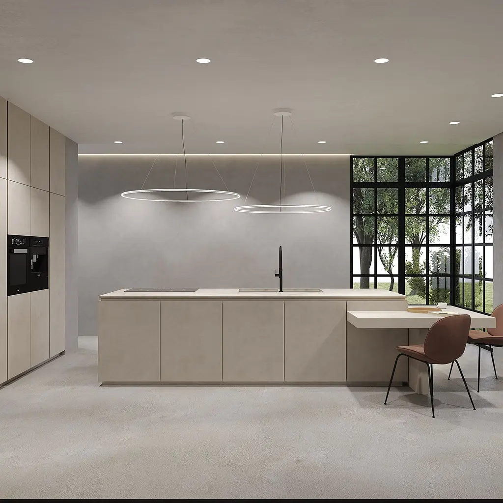 Підвісний світильник Skarlat RHL7791 48W WH 3000K - фото 3