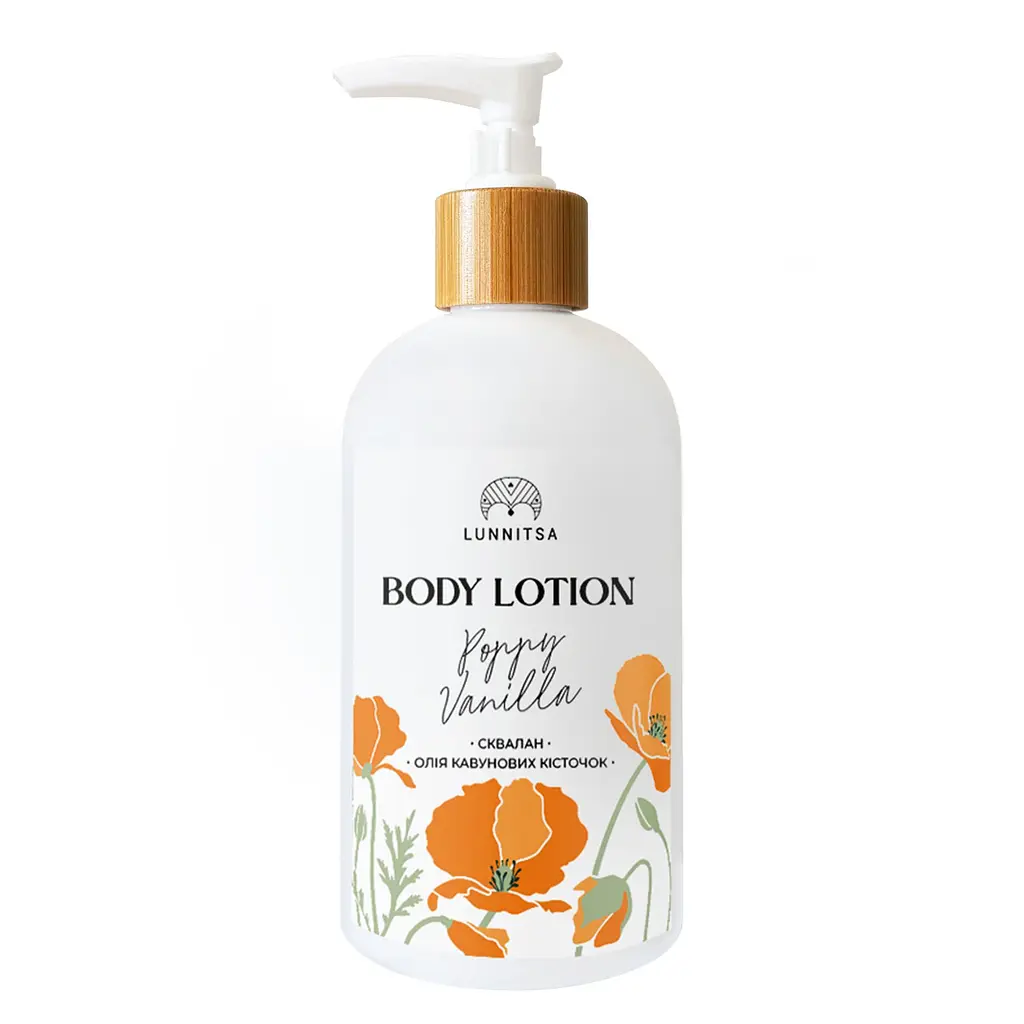 Лосьйон-суфле для тіла Poppy & Vanilla Lunnitsa 350 мл