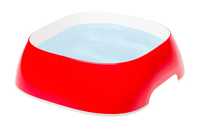 Миска для собак Ferplast Glam Large пластикова червона 23.5x22.5x7 см 1.2 л 71218022 - фото 2