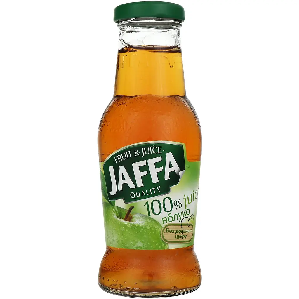 Упаковка сока Jaffa Яблочный осветленный 1.5 л (250 мл х 6 шт.) стекло - фото 2