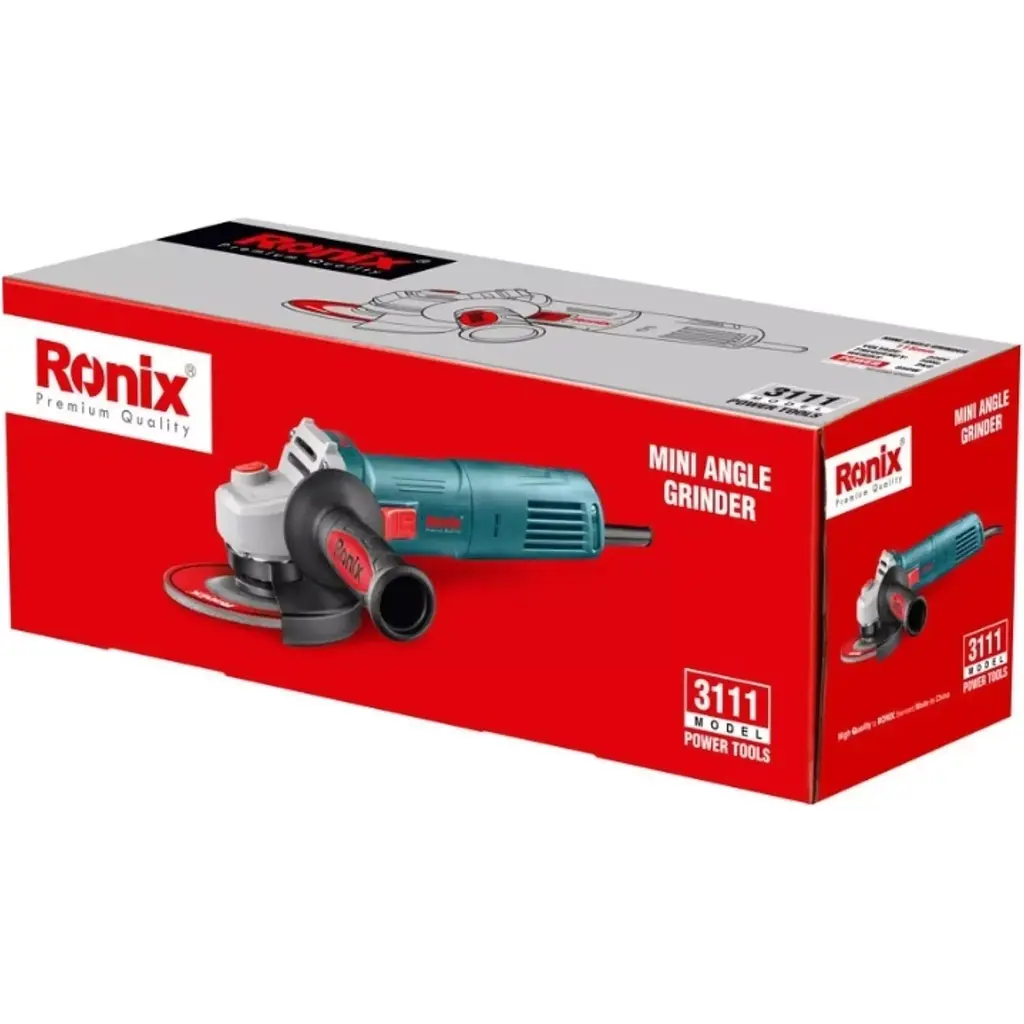 Кутова шліфмашина Ronix 3111 [119953] - фото 8