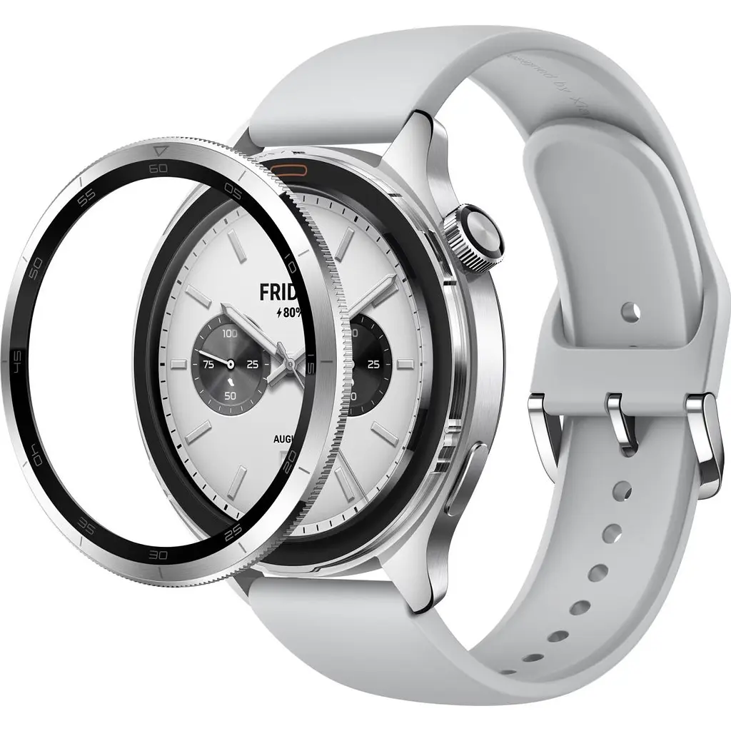 Смарт-годинник Xiaomi Watch S4 Silver (BHR9197GL) [129426] - фото 2