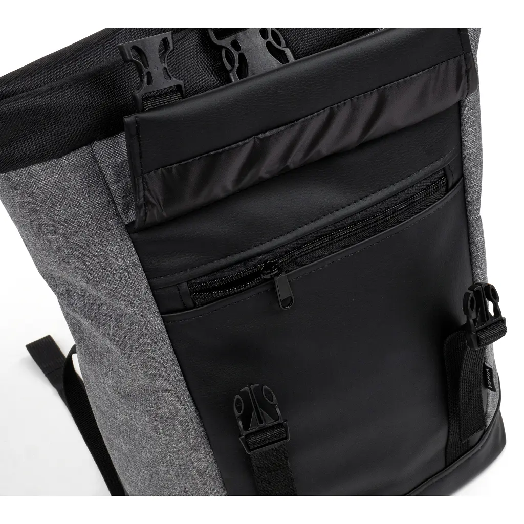 Рюкзак для ноутбука Vinga 15.6" NBP815 Roll Top (NBP815BK) - фото 5