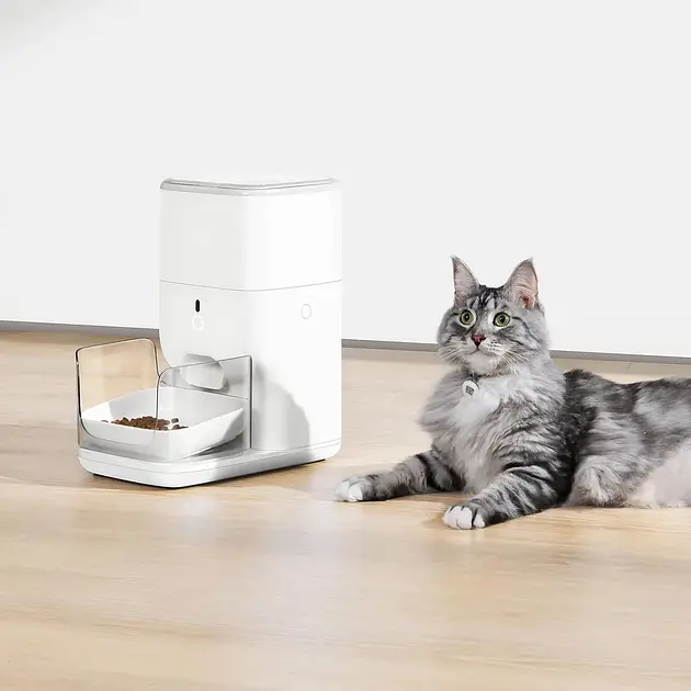Смарт годівниця CATLINK Automatic Feeder Fresh 2 - Luxury White - фото 10