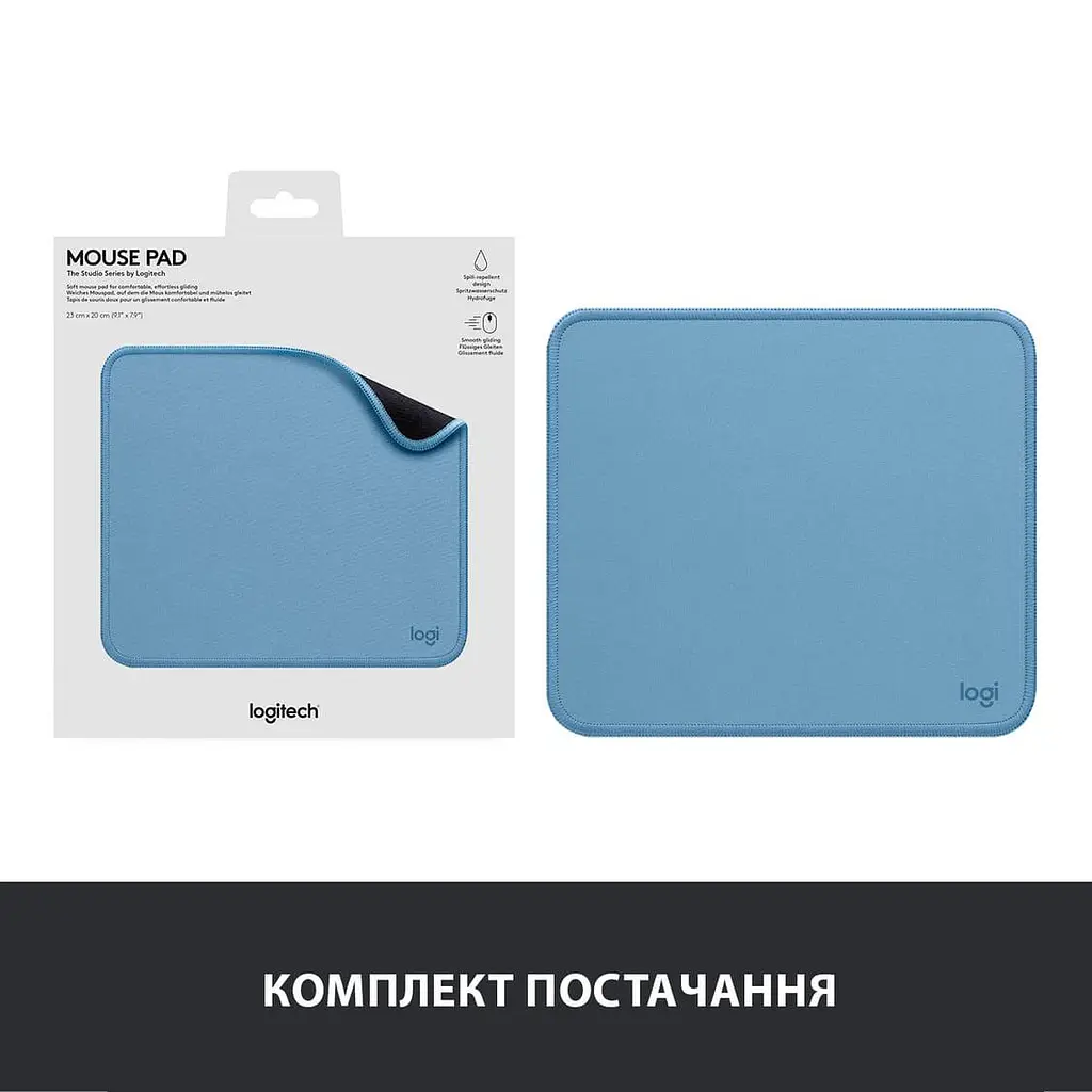 Ігрова поверхня Logitech Studio Series Blue (956-000051) - фото 8