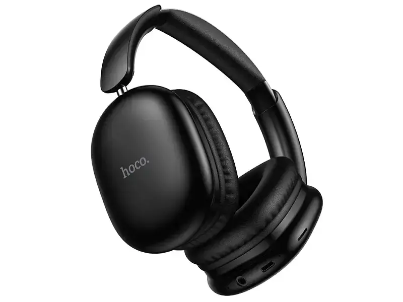 Навушники з мікрофоном Hoco W73 Graceful Black (6942007674867) - фото 2