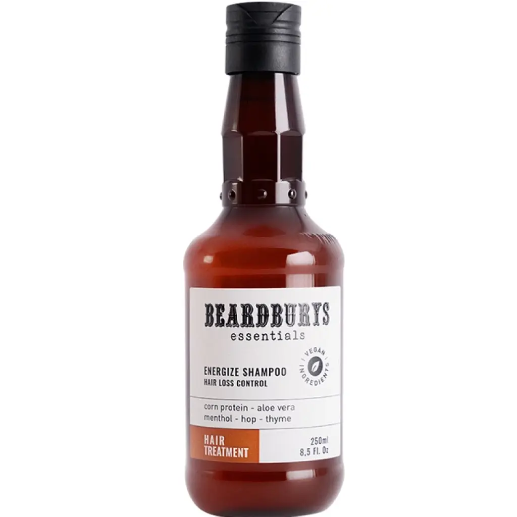 Шампунь проти випадіння волосся Beardburys Energize Essentials 250 мл