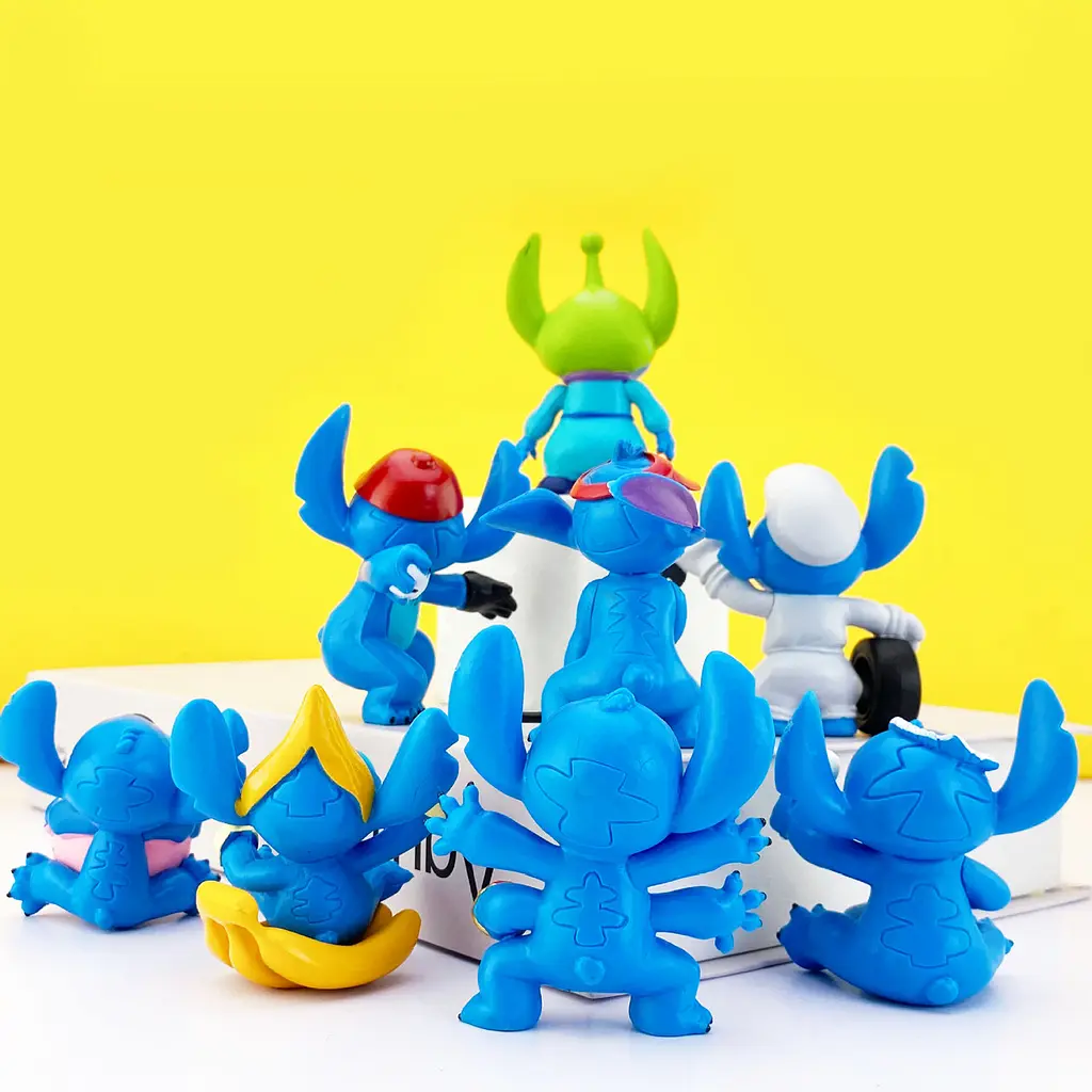 Ігрові фігурки Ліло та Стіч Lilo and Stitch 8 шт. - фото 3