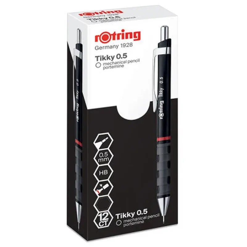 Олівець механічний Rotring Drawing TIKKY Black PCL 0,5 (R1904700) - фото 3