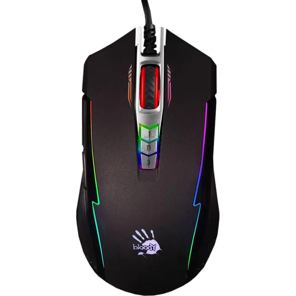 Миша Bloody A4Tech P93s USB Black (P93s (Stone black))
