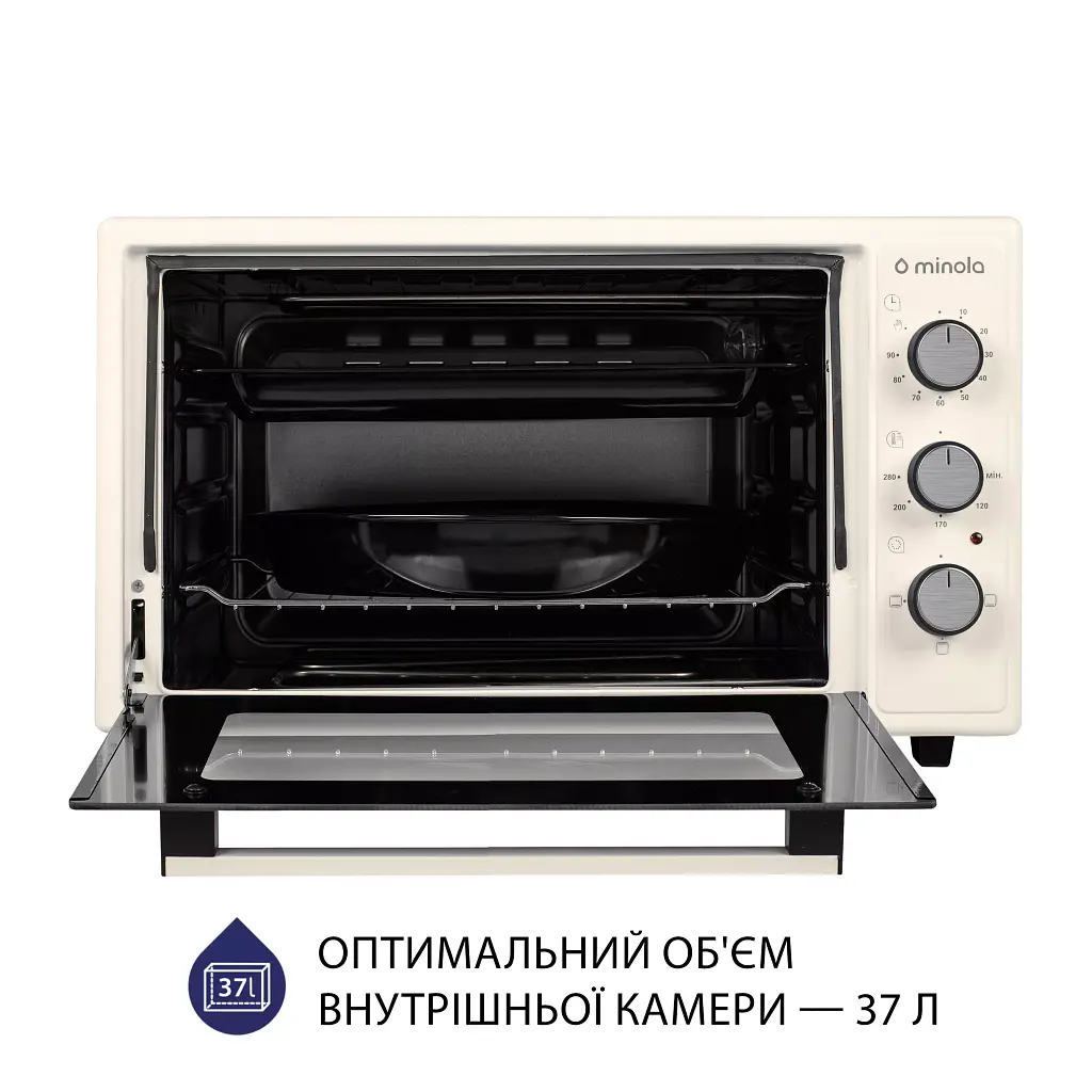 Электрическая печь Minola FOE 3714 IV - фото 2