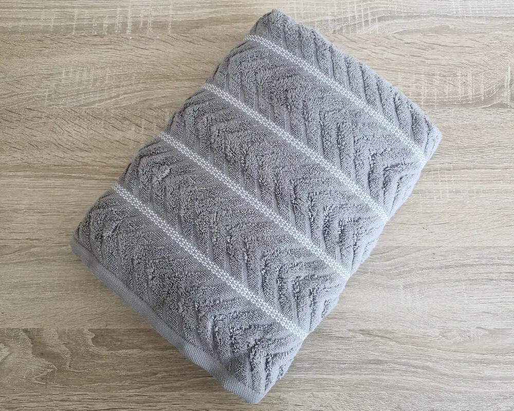 Набір турецьких махрових рушників Cestepe MicroCotton Premium 3 штуки 50x90 + 3 штуки 70х140 Multi 3 щільність 600 г/м2 - фото 8