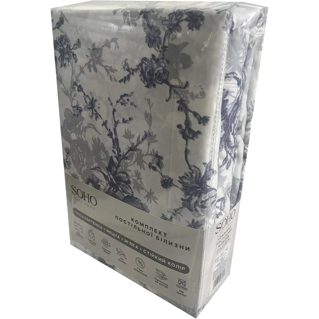 Комплект постельного белья Soho Двуспальный 180 x 220 см Roses (PATTERN 8-D) - фото 3