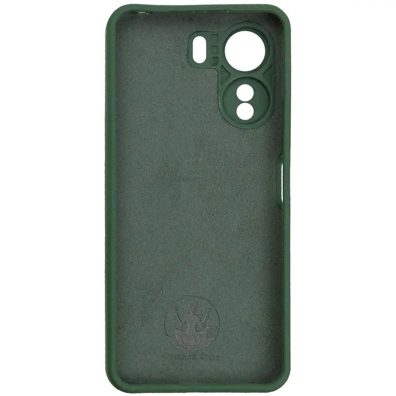 Чохол Silicone Cover Ummi Lakshmi Full Camera (AA) для Oppo A60 4G Зелений / Dark green - фото 2