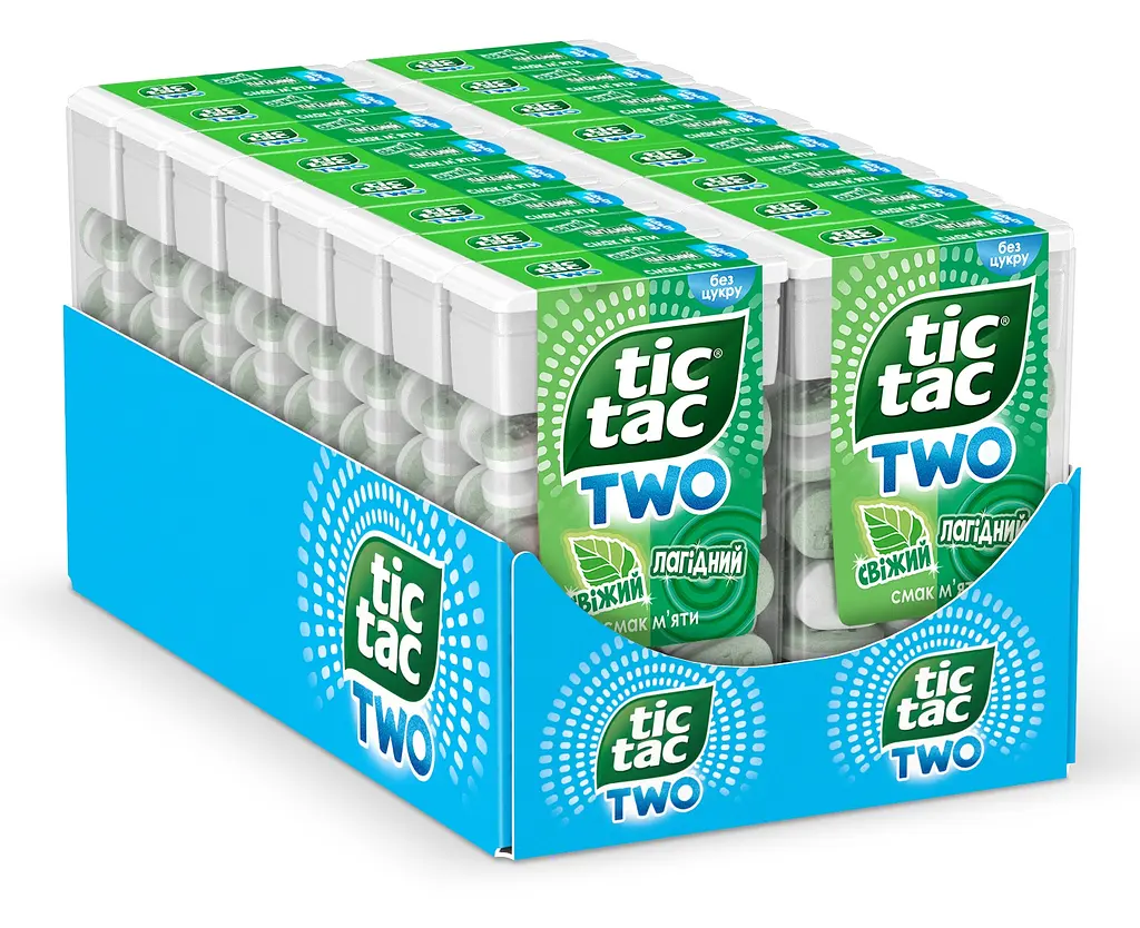 Драже Tic Tac Two Мята 38.5 г - фото 2