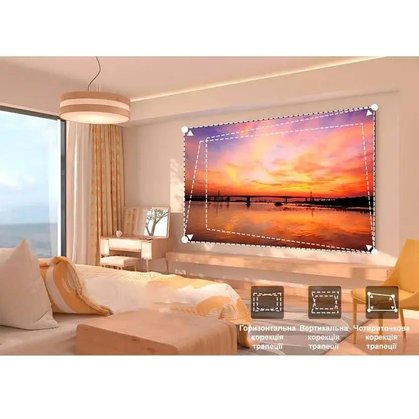 Проектор Everycom E700 2K с электронным фокусом XPRO (E700 2KE_12999) - фото 14