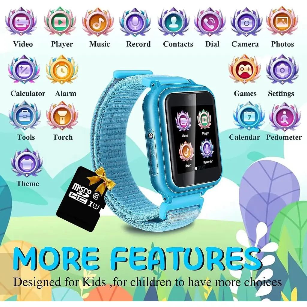 Смарт-годинник Retysaz Kids 24 Game Smart Watch для дітей - фото 8