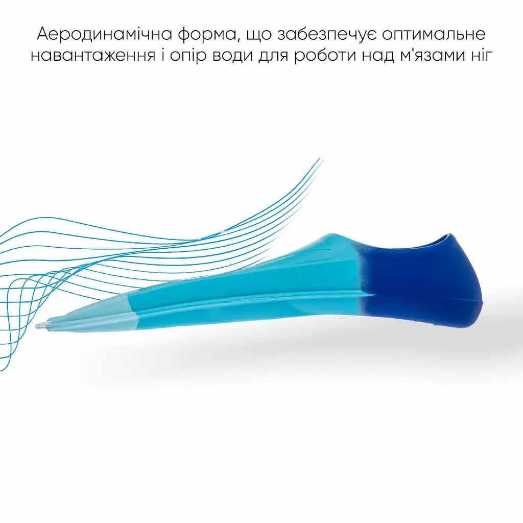Короткі ласти для тренування в басейні Renvo Frio із закритою п'ятою різнокольоровий розмір 39-41 (SF100-06 39-41) - фото 5