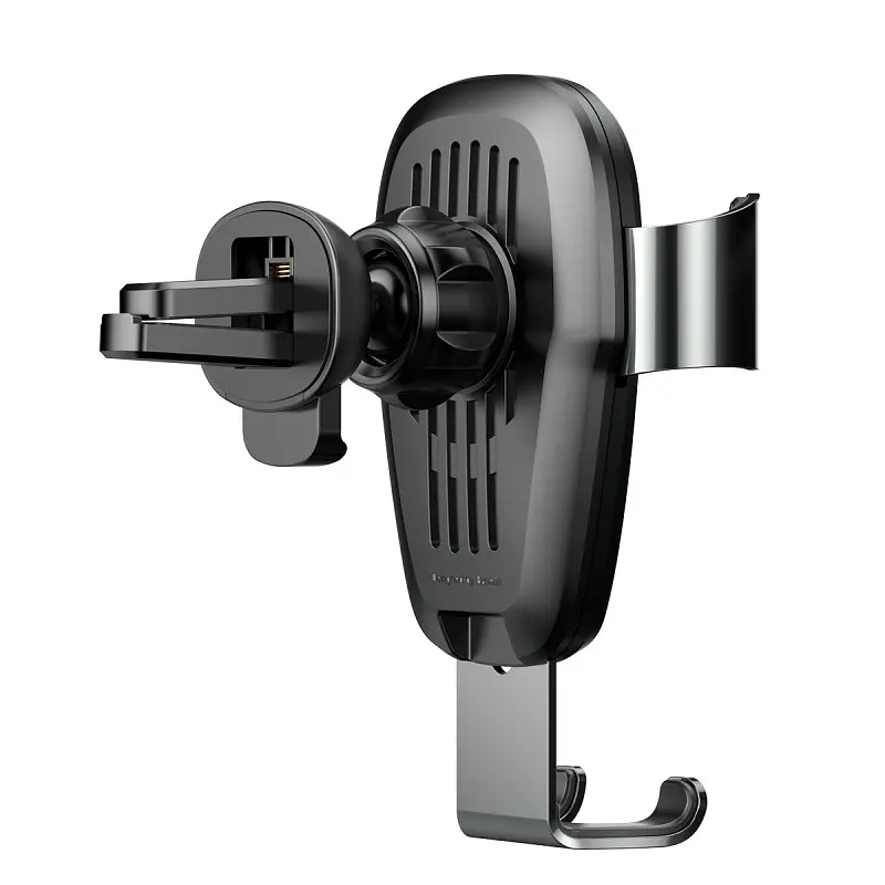 Автодержатель с беспроводной зарядкой Baseus Metal Wireless Charger Gravity Car Mount Tarnish (WXYL-B0A) [64547] - фото 4