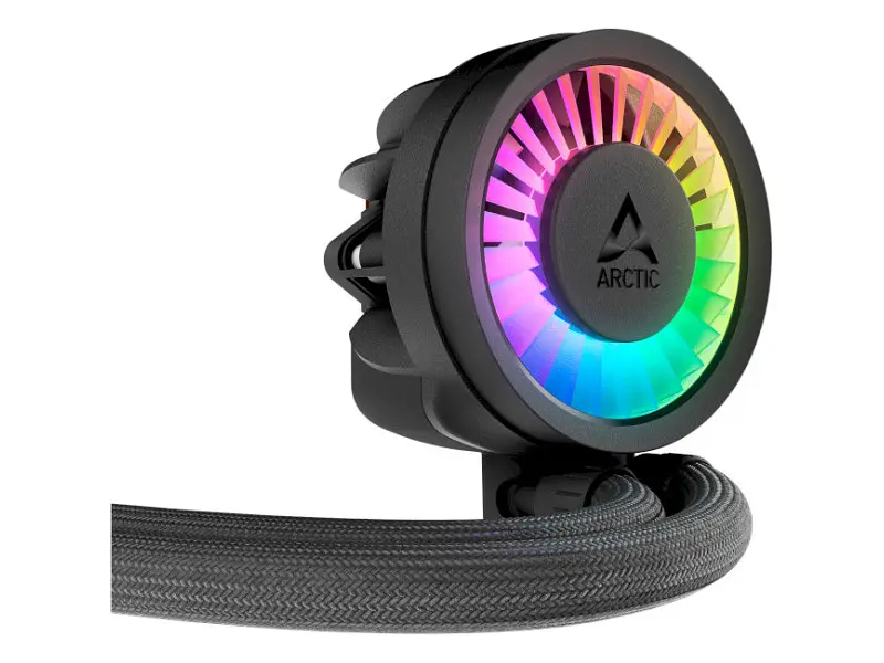 Водяне охолодження ARCTIC Liquid Freezer III Pro 420 A-RGB Black (ACFRE00185A) - фото 4