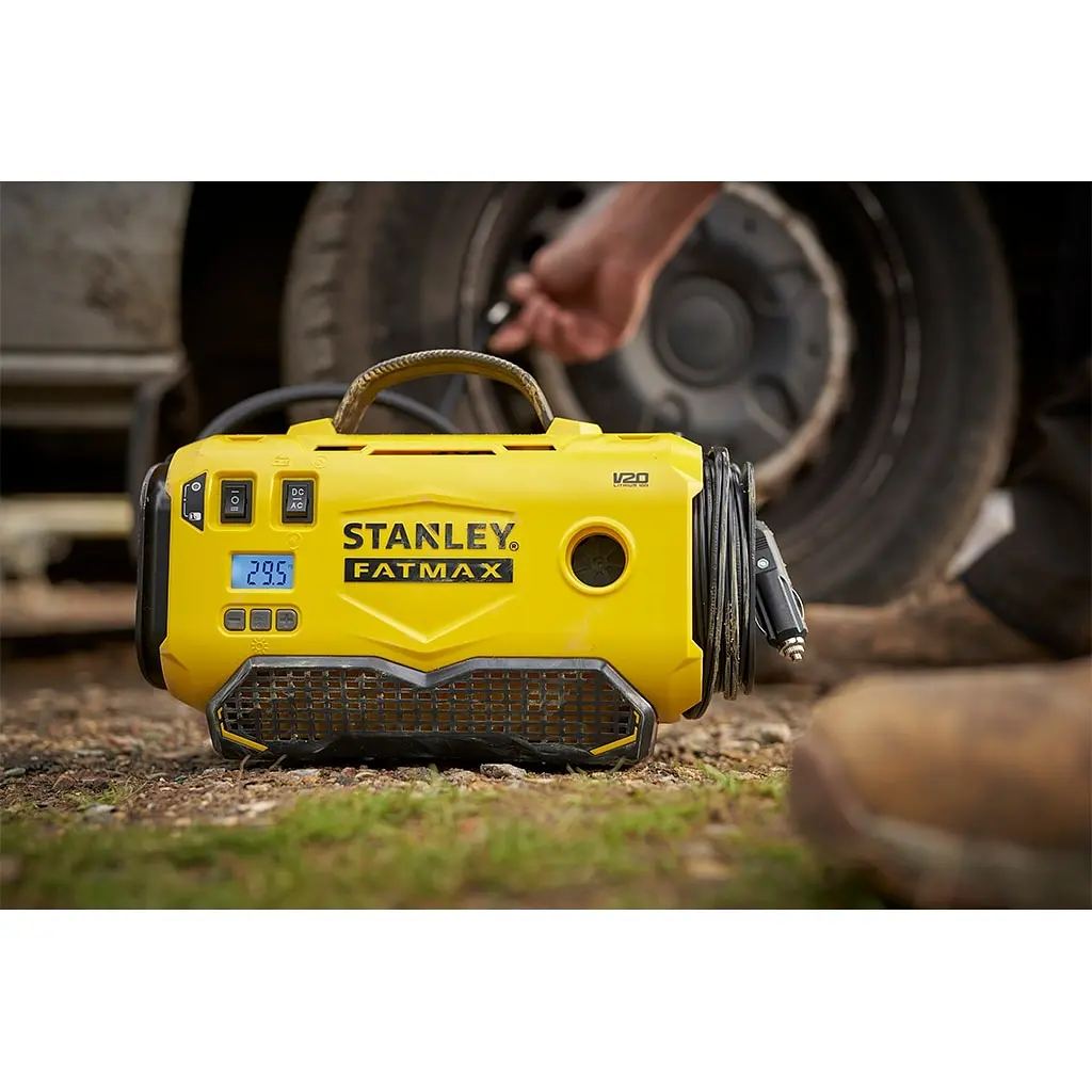 Компресор Stanley Fatmax V20 акумуляторний (SFMCE520B-QW) - фото 3