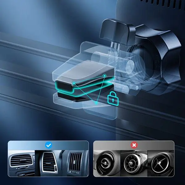 Автомобильное беспроводное зарядное устройство Choetech T200F201BK MagSafe QI 15Вт - фото 5