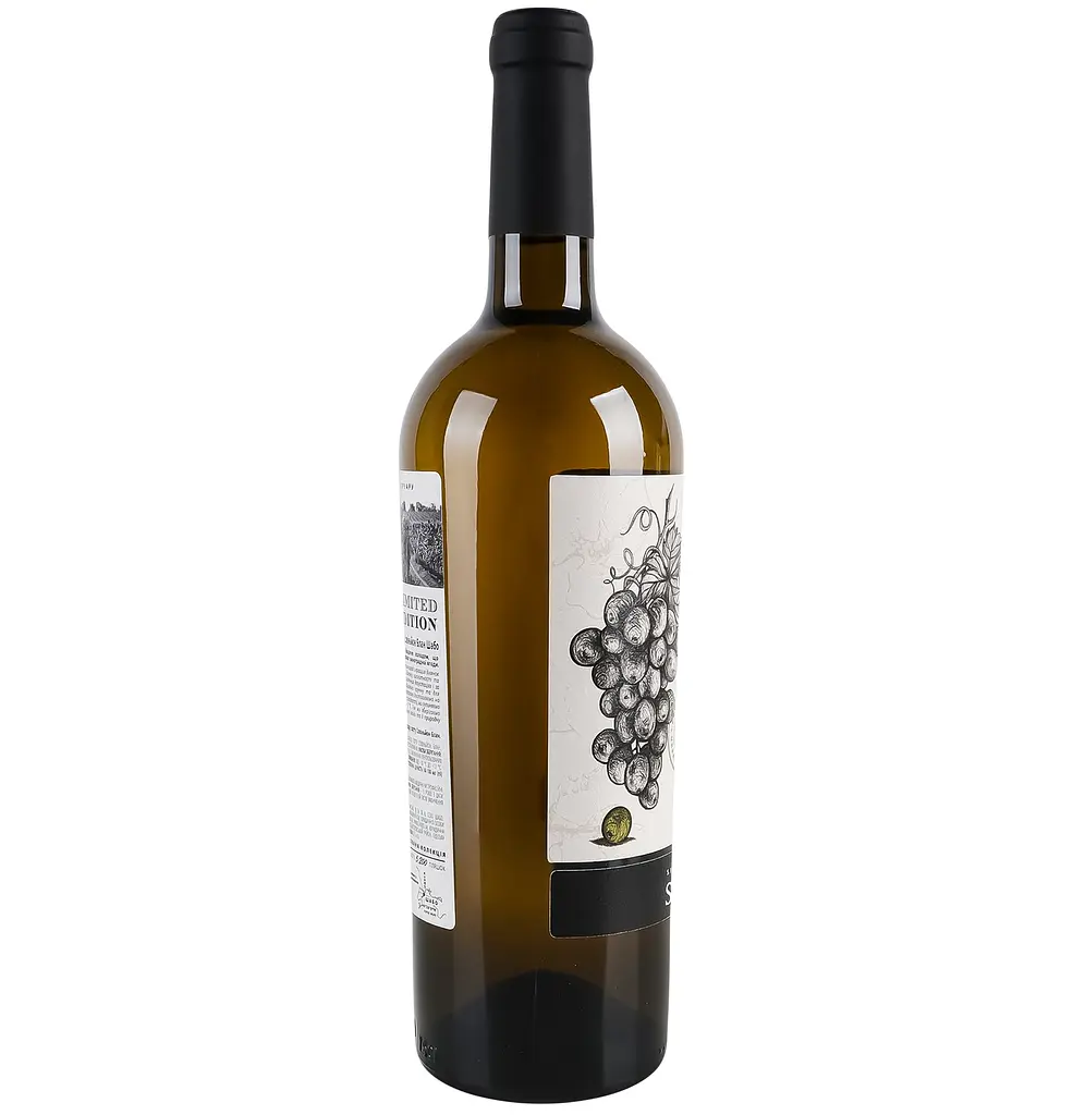 Вино Shabo Limited Edition Совіньйон Блан, біле, напівсолодке, 10,2%, 0,75 л - фото 5