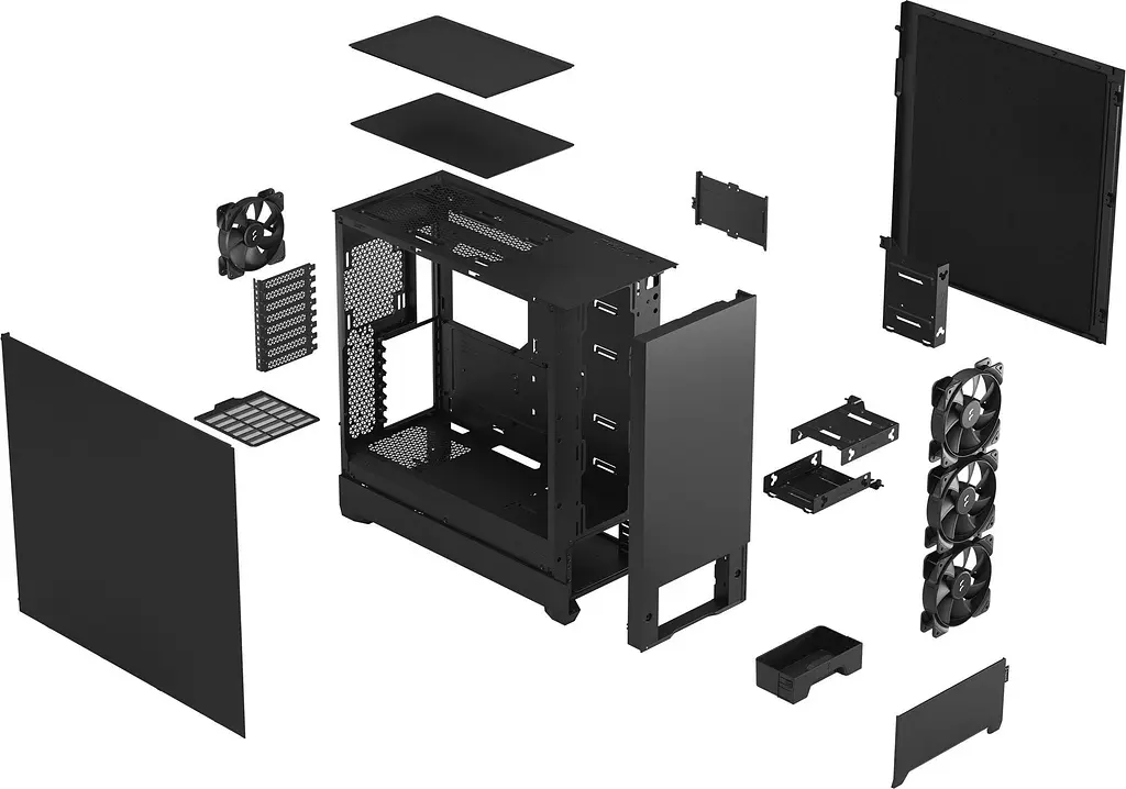 Корпус Fractal Design Pop XL Silent без БЖ Black (FD-C-POS1X-01) Без БП - фото 10
