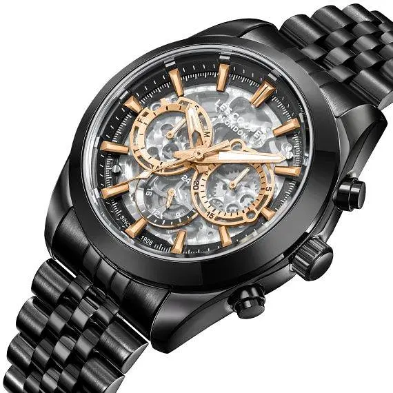 Годинник чоловічий наручний Lee Cooper DeLuxe Mechanical - фото 2