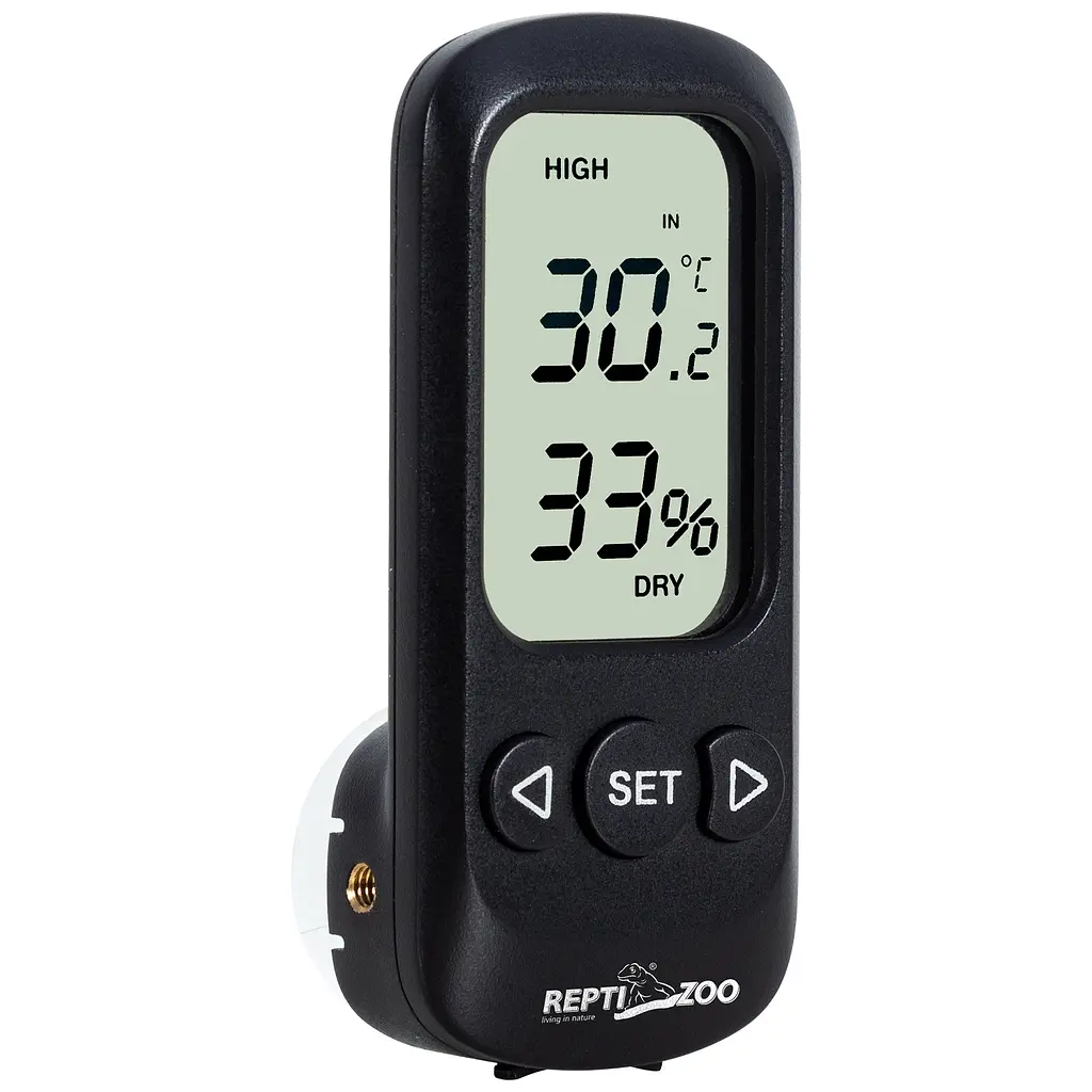 Гігрометр - термометр цифровий Repti-Zoo Digital Alarm Thermometer Hygrometer (SH129) - фото 6