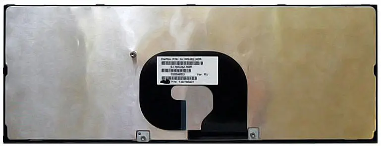 Клавіатура Sony Vaio (VPCY11M1E/S, VPCY11M1R/S, VPCY11S1E/S, VPCY11V9E/S, VPCY21A7E, VPCY21B7E, VPCY21C5E, VPCY21M/R VPCY21S1E/L, VPCY21S1E/P, VPCY21S1E/SI, VPCY21V9E/B, VPCY22C5E) Чорна, (Чорна рамка) - фото 2