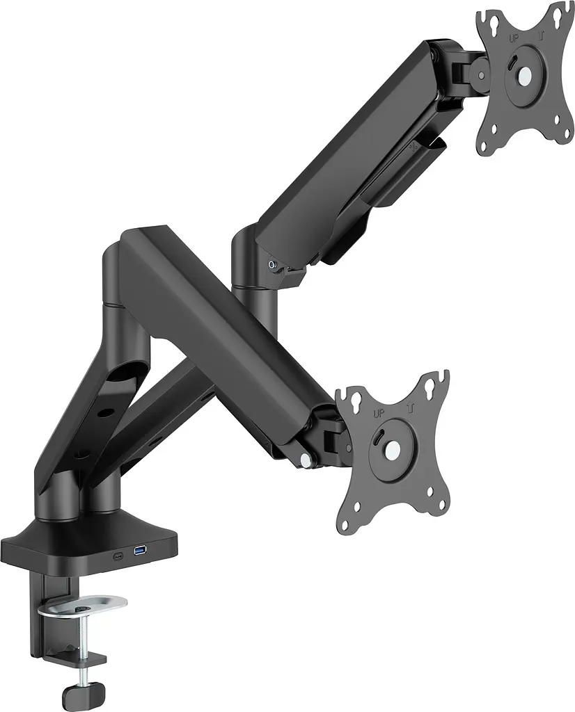 Кріплення настільне для двох моніторів OfficePro 17-35` Black (MA452B) - фото 5