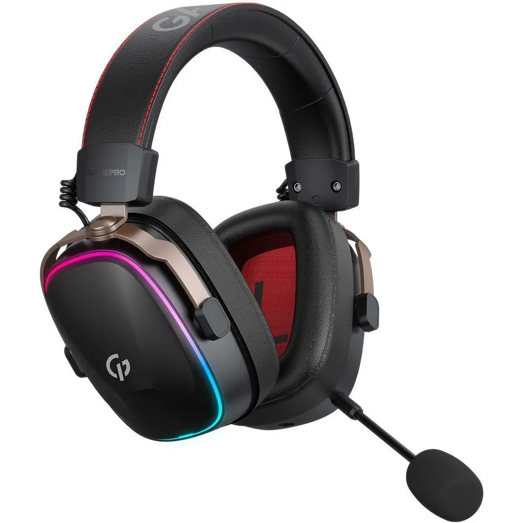 Ігрові навушники GamePro Asgard Valkyria RGB Tri-mode Black (HSW249B) [138322] - фото 3