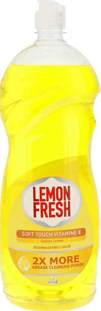 Рідина для миття посуду Lemon Fresh 1.5 л жовта - фото 6