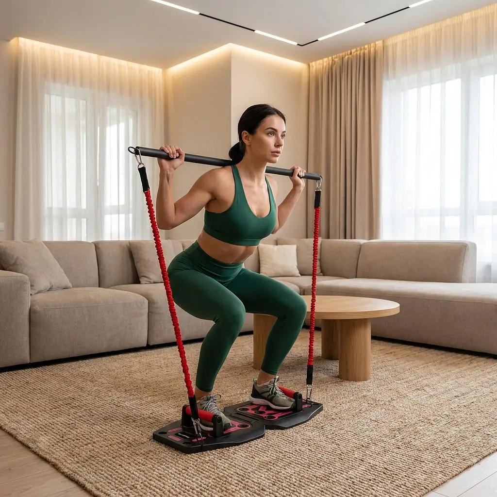 Доска для отжиманий Gymtek FlexBoard черный - фото 4