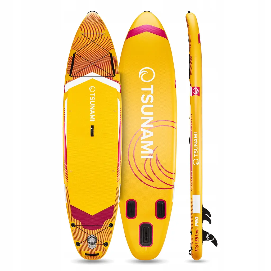 Надувна SUP дошка TSUNAMI PRO 350 см з веслом T11 (P-5905973405584) - фото 7