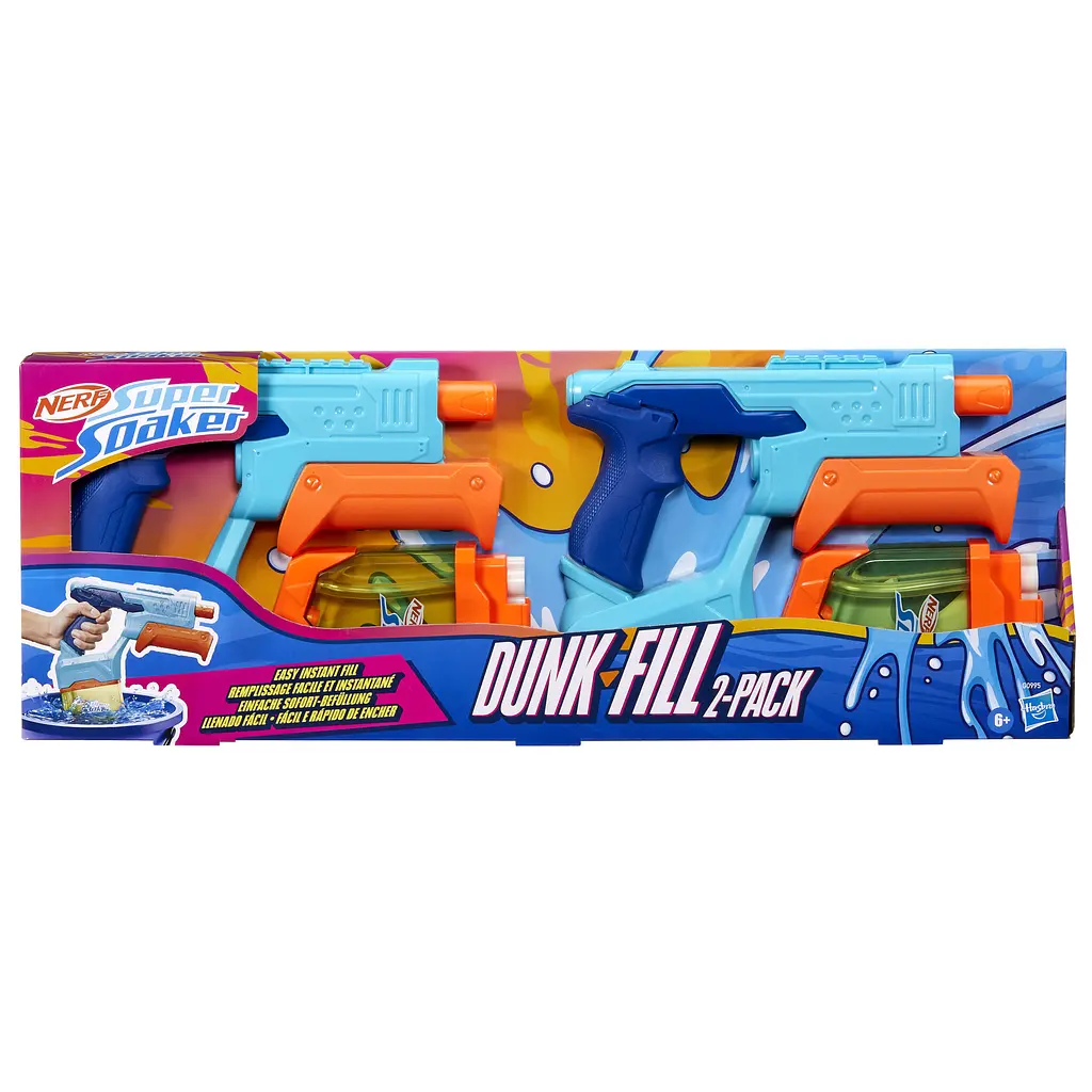 Набор бластеров игрушечных Hasbro Nerf Данк Фил водные (G0995) - фото 2