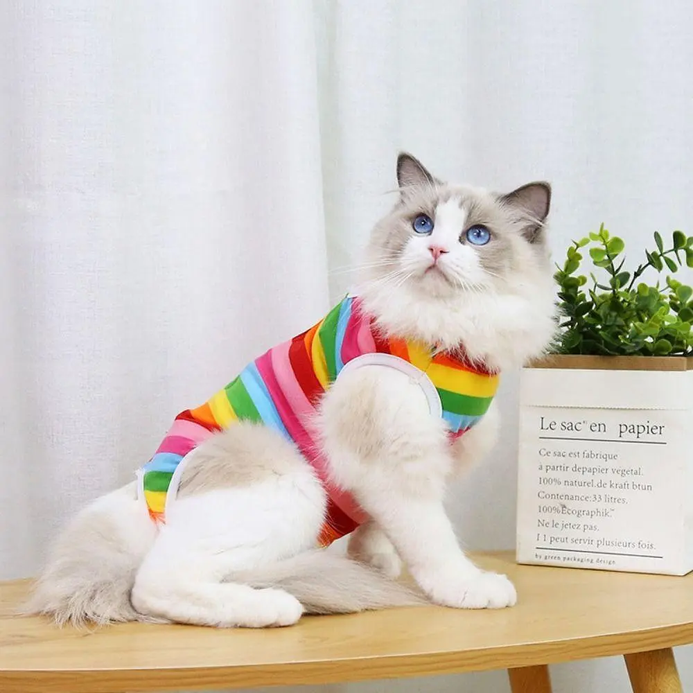 Одяг для котів після операції Holley Rainbow L - фото 3