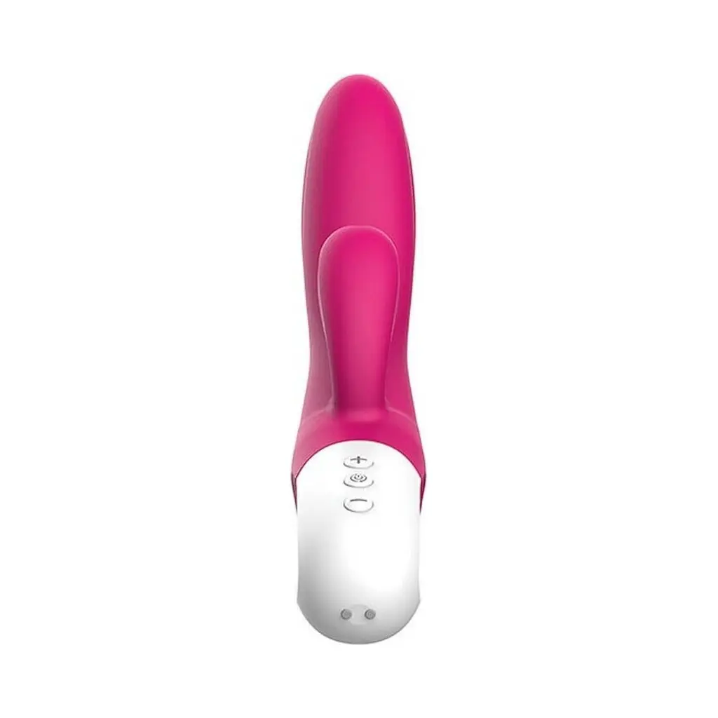 Вібратор-кролик Liebe Bend It Plus Rechargeable Cerise, гнучкий, 2 мотори, 10 режимів - фото 3