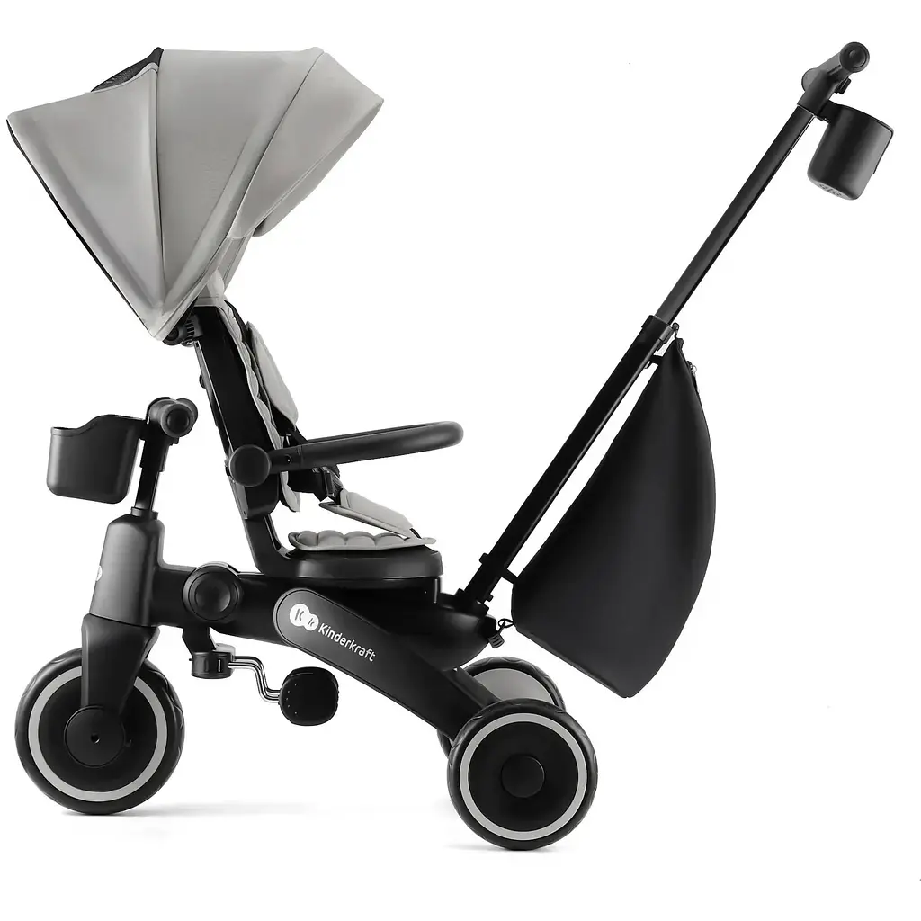 Велосипед триколісний Kinderkraft Jazz 2 Grey (KRJAZZ02GRY0000) - фото 8
