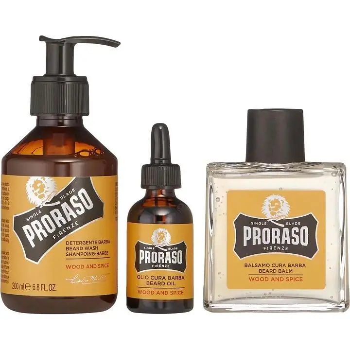 Подарочный набор для ухода за бородой Proraso Wood&Spice в металлической коробке - фото 3