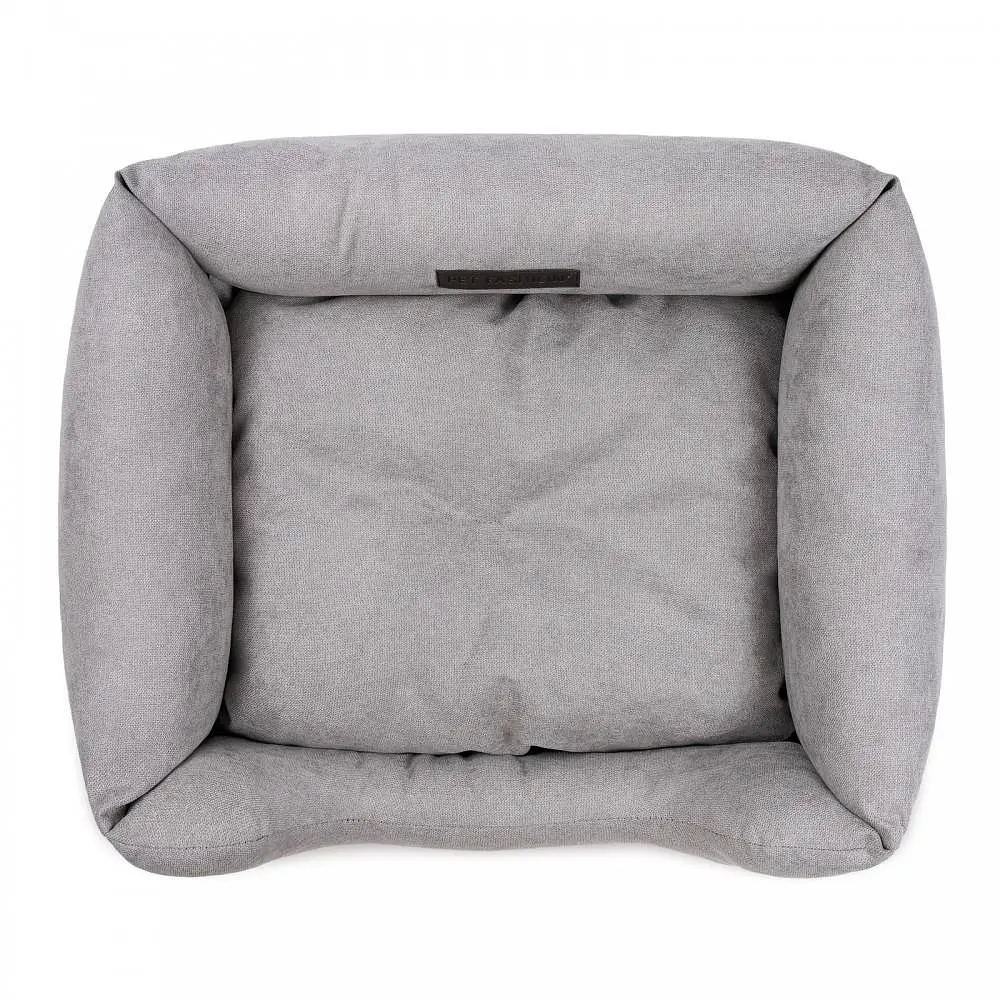 Лежак Pet Fashion Denver для собак 60х50х18 см серый - фото 4