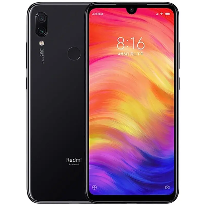 Смартфон Xiaomi Redmi Note 7 4/128GB Black Global Rom Refurbished - фото 1