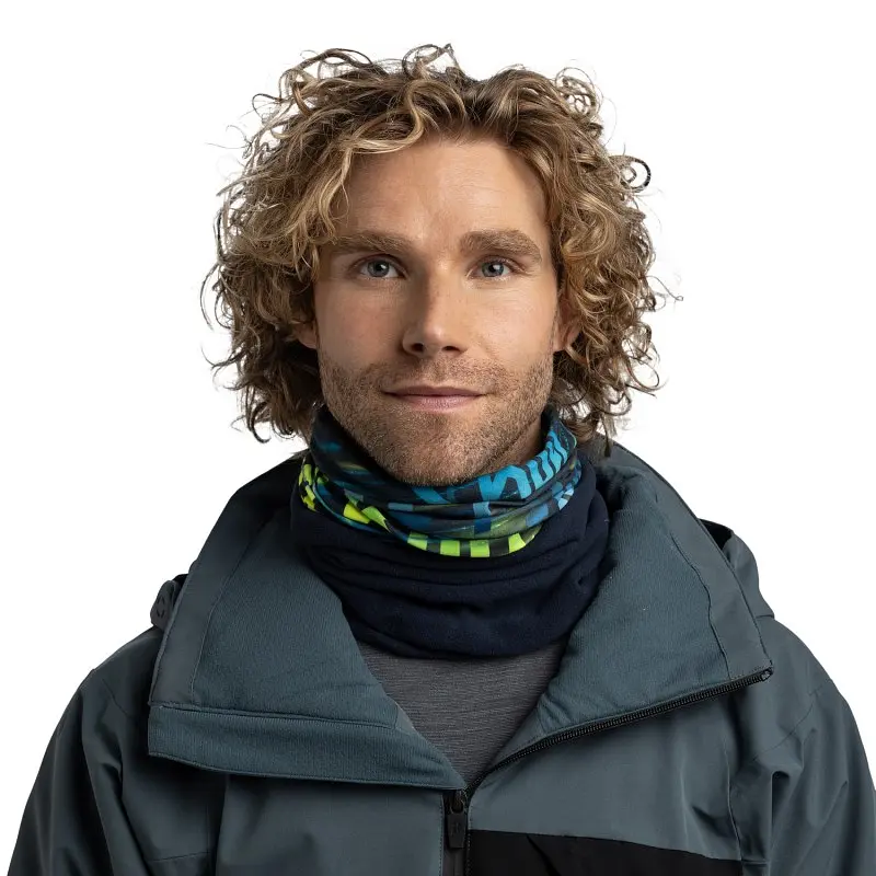 Шарф-труба Buff Polar Multifunctional Neckwear, Orby Night Blue Серый-Синий - фото 3