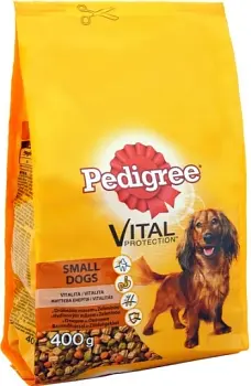 Сухой корм для взрослых собак маленьких пород Pedigree, курица и овощи, 400 г - фото 2