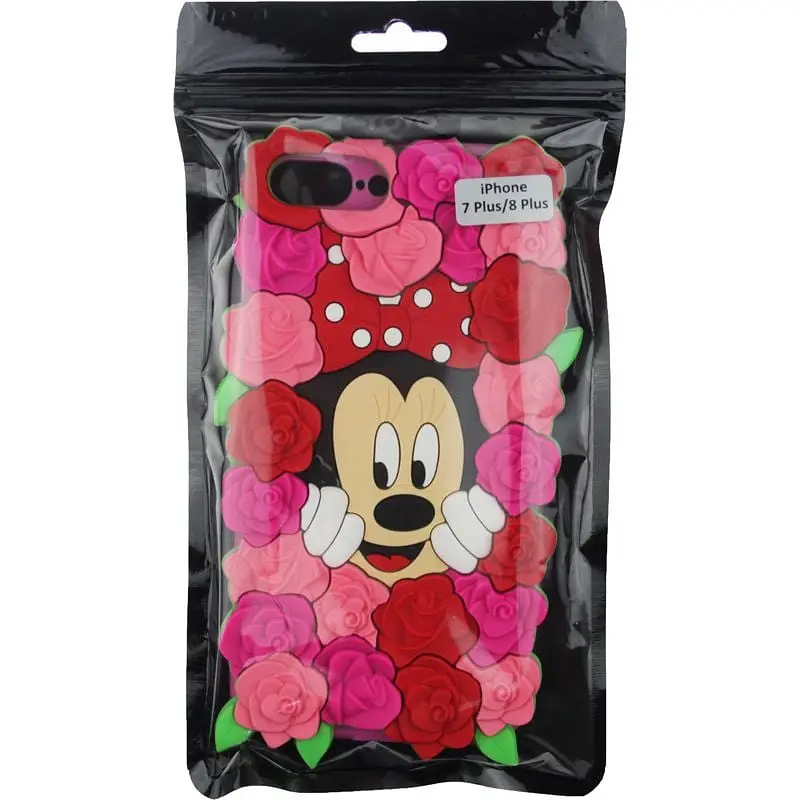 Чохол-накладка Toto TPU Fluffy Case IPhone 7 Plus /8 Plus Mini Mouse Pink - фото 2