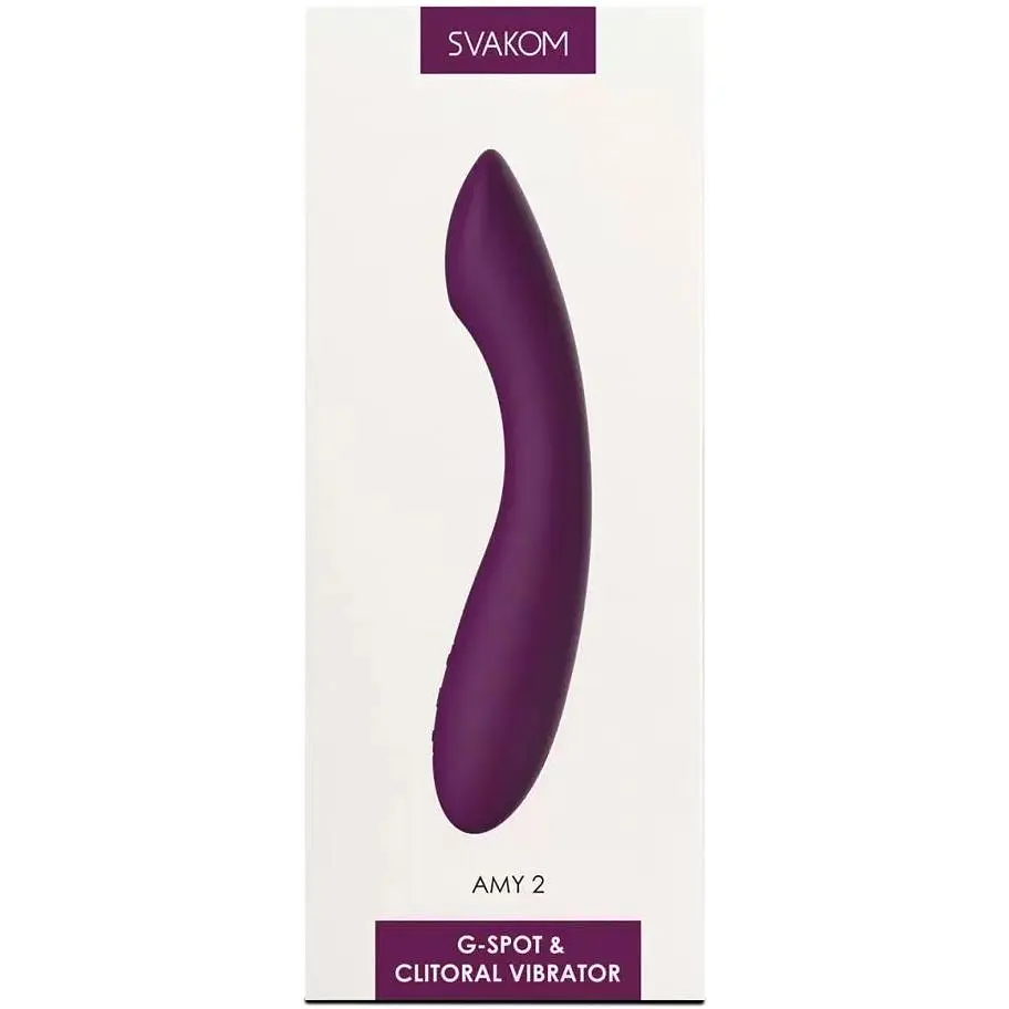 Вибратор для точки G Svakom Amy 2 Violet - фото 9