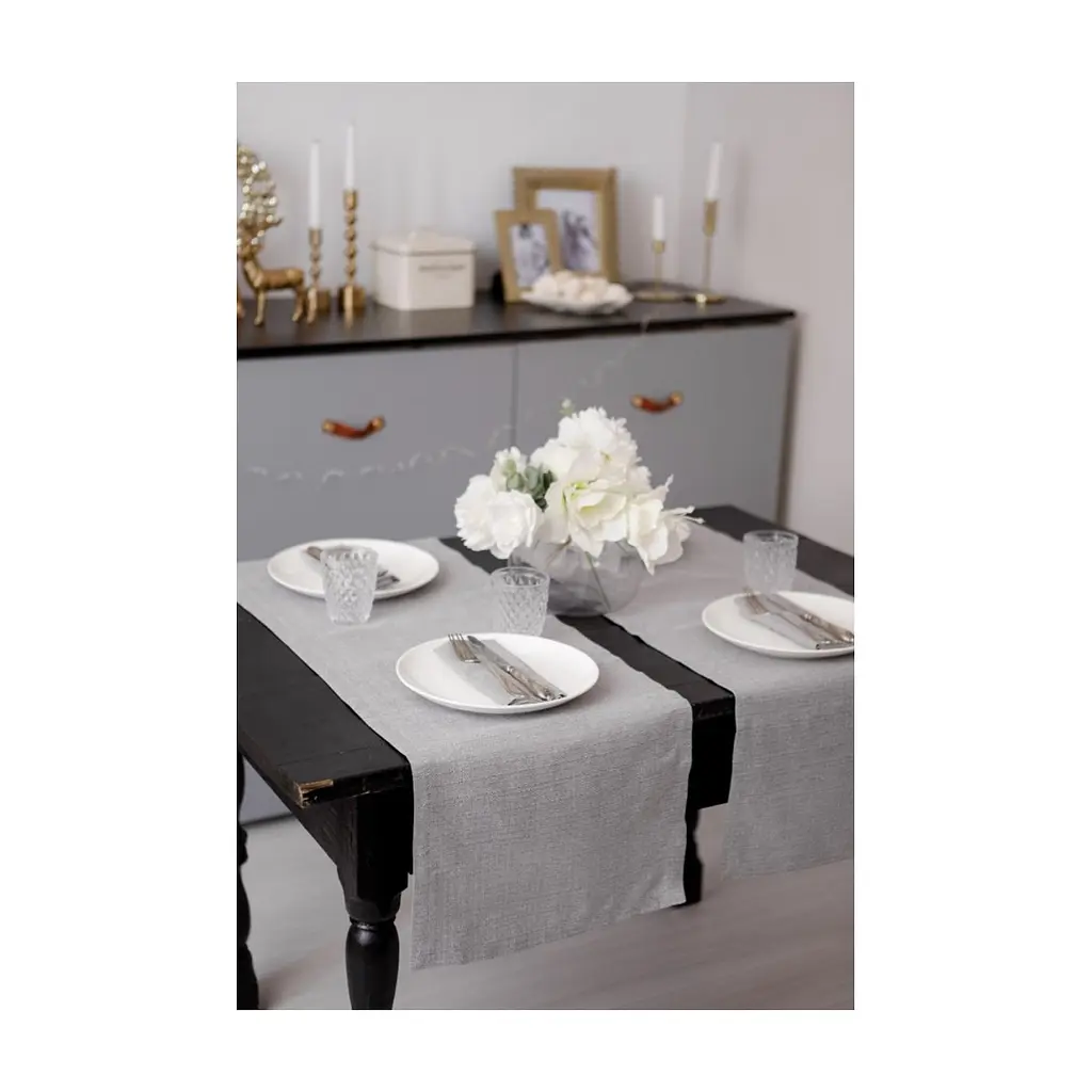 Доріжка на стіл Прованс Перлина Silver 40х180 см (037579) - фото 5